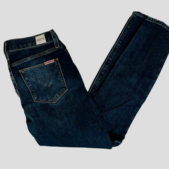 CLOSET CLOSING! LAST CHANCE NWT Hudson London skinny blue jeans high waist sz 28 - Picture 1 of 4